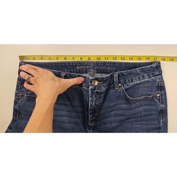 Chicos slimming girlfriend ankle 2 (12) stretch comfort casual jeans everyday - Picture 7 of 10